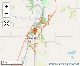 Area schools map